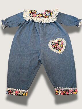 Vintage Reitmans - Denim  Romper